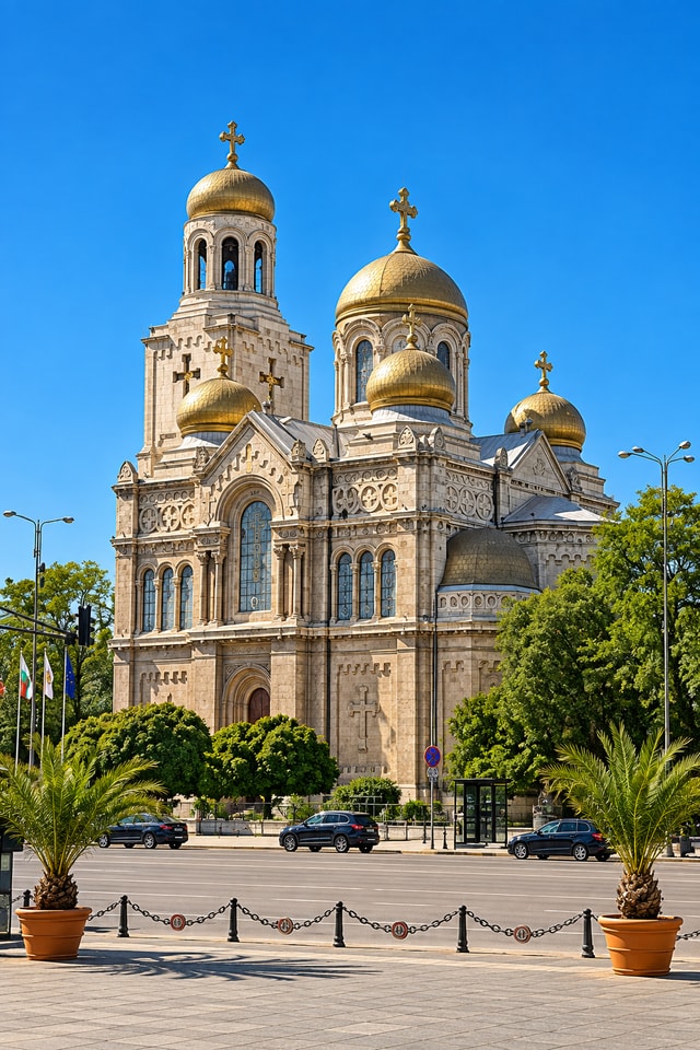 Stadtansicht von Varna, Bulgarien